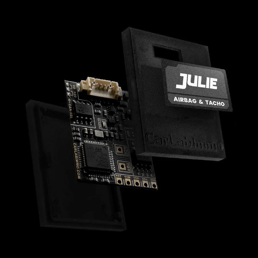 Julie AIRBAG & TACHO — Testing Emulator